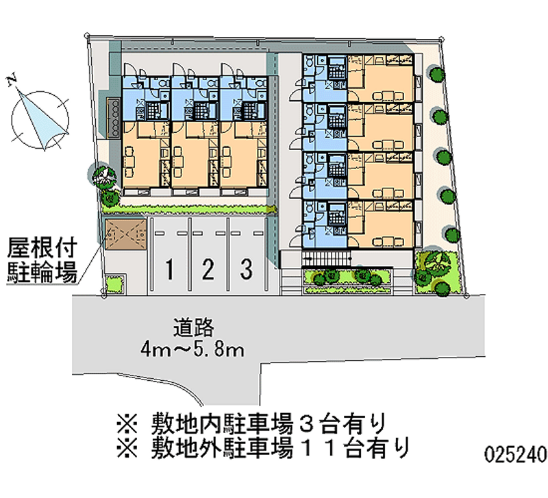 25240 Monthly parking lot