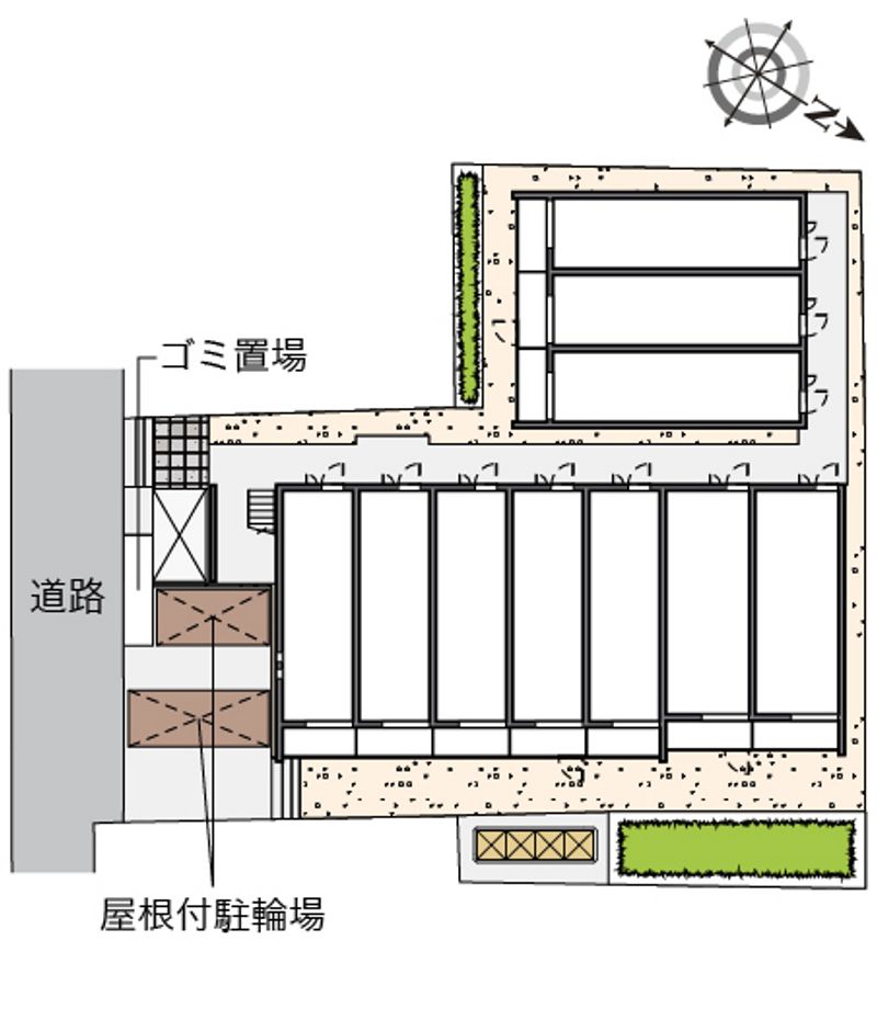 クレイノ陸王 配置図