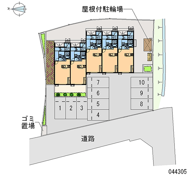 44305 Monthly parking lot