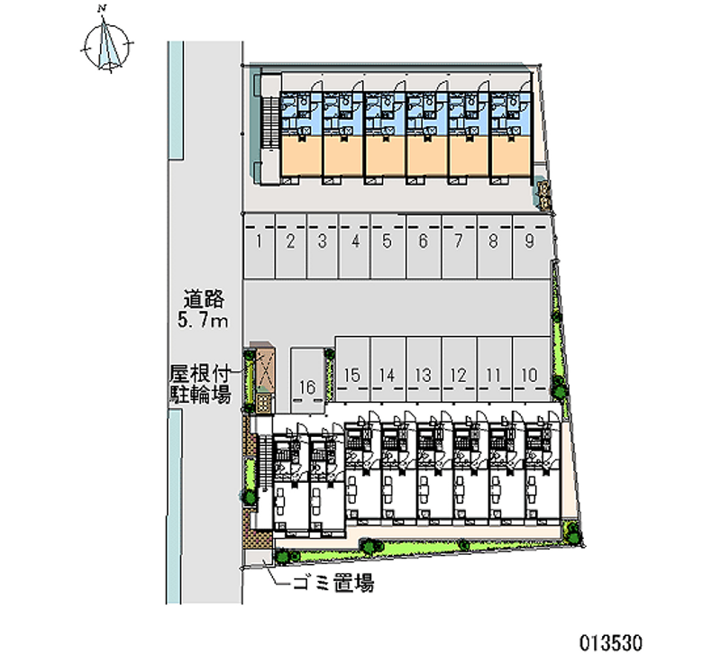 13530 bãi đậu xe hàng tháng