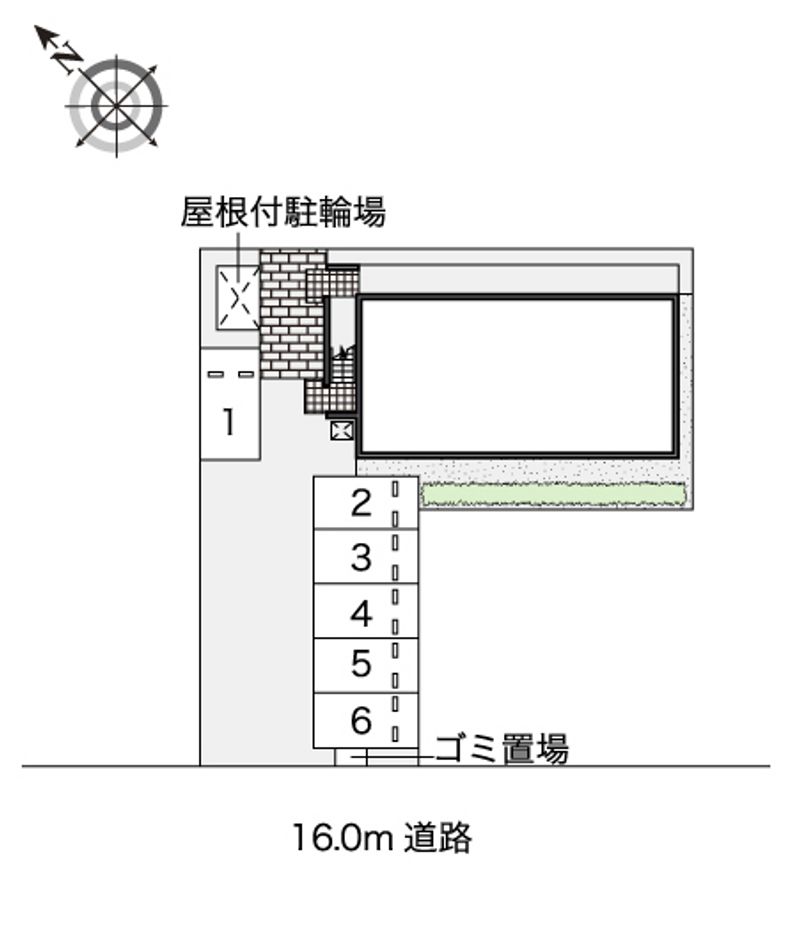 レオネクストスカイハイツ 配置図