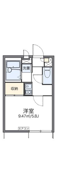 レオパレスＧｌｏｒｙ 間取り図