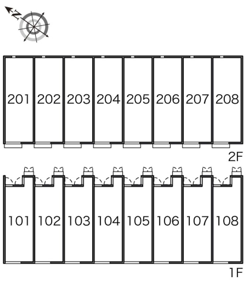 レオネクストテルミック 間取り配置図