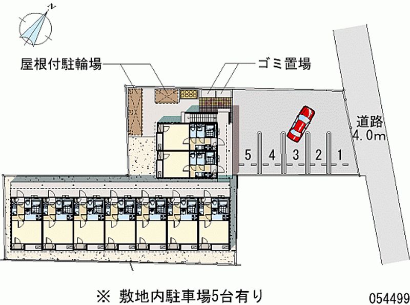 レオネクスト八本松 区画図