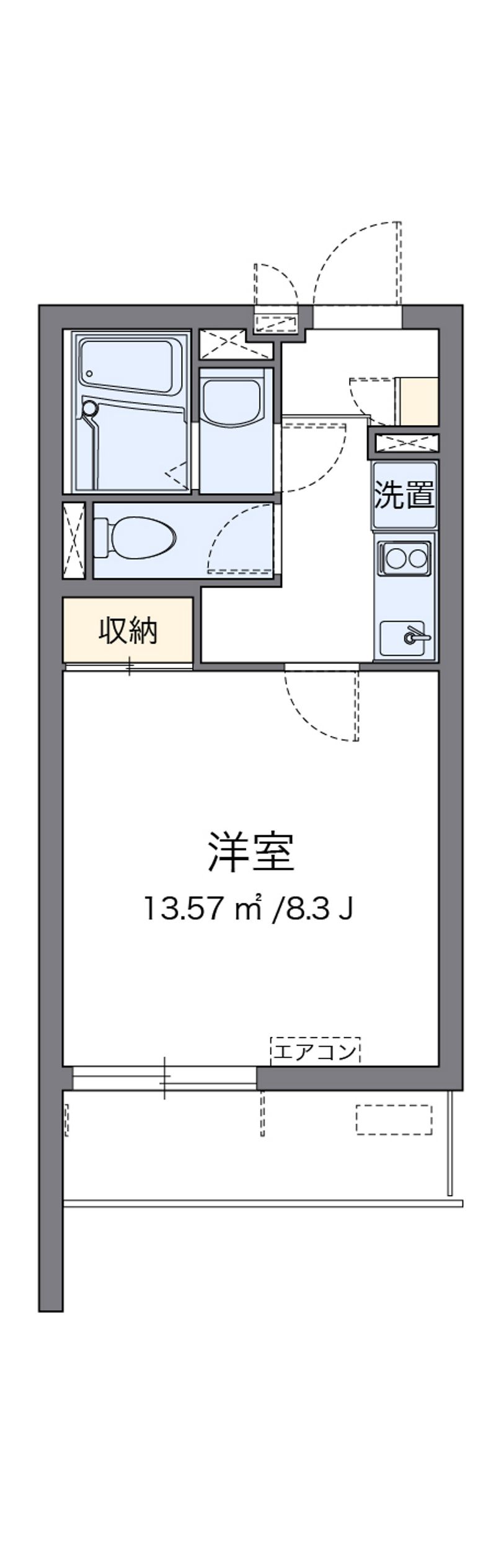 クレイノリヴェール 間取図
