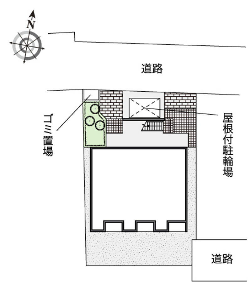 レオネクストモトウイング３ 配置図