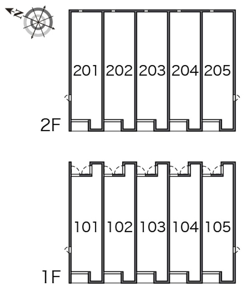 レオネクストプランドール 間取り配置図