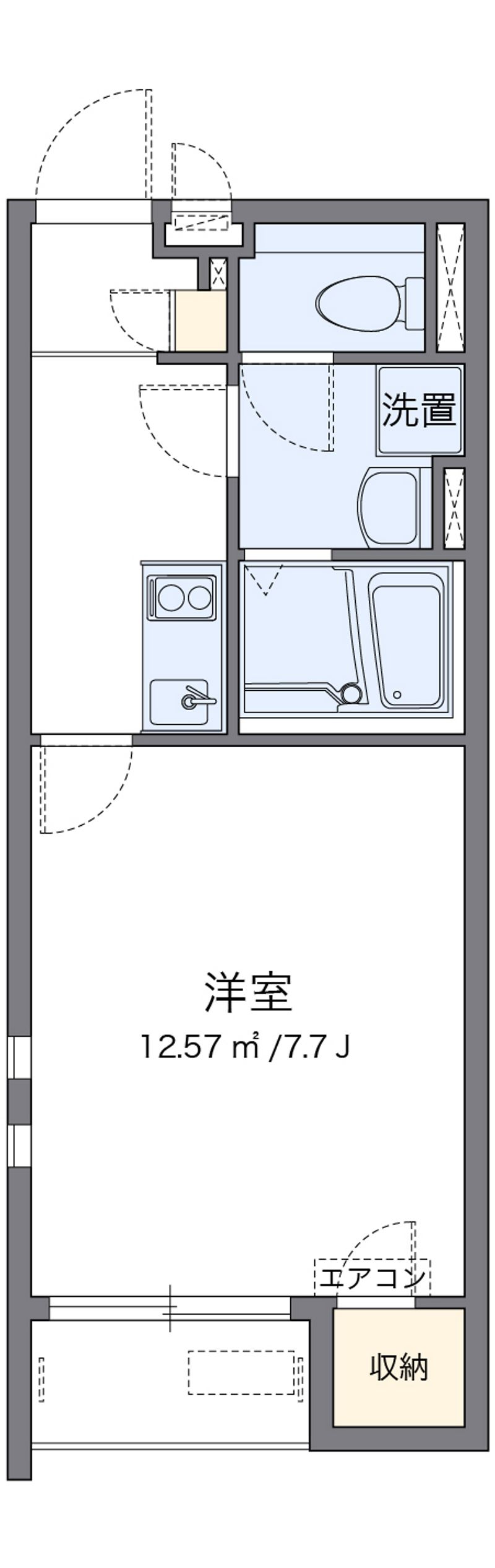 クレイノアルコーブ 間取り