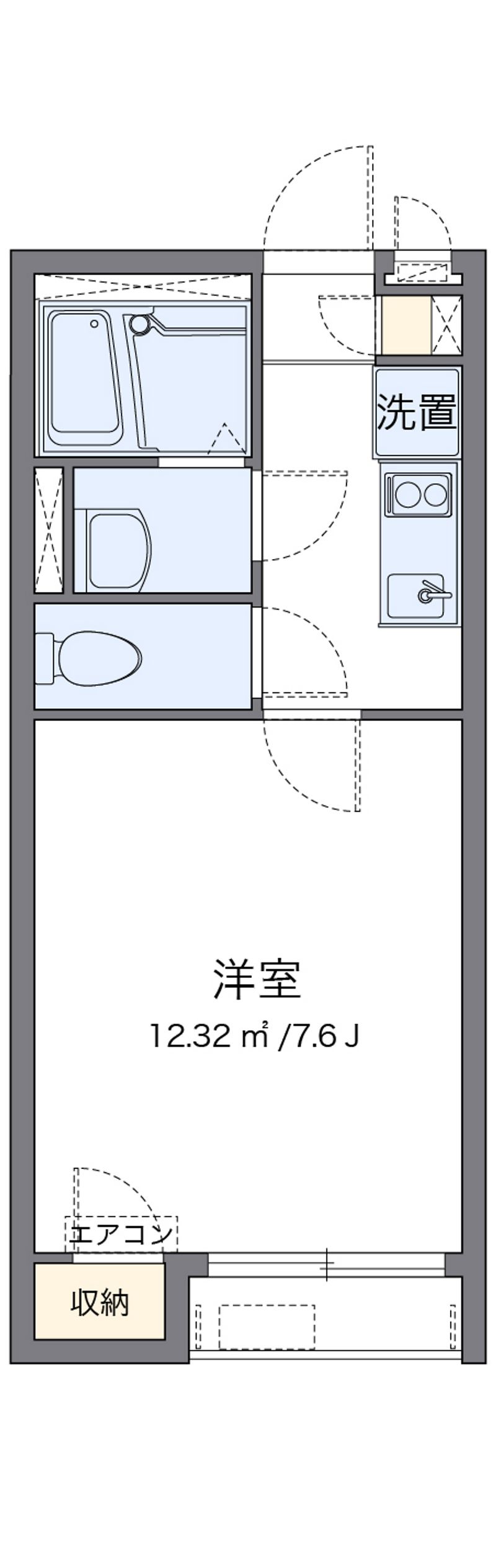 クレイノサンヴィレッジⅡ 間取図