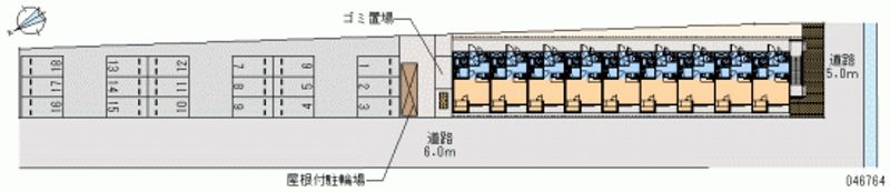 46764 bãi đậu xe hàng tháng