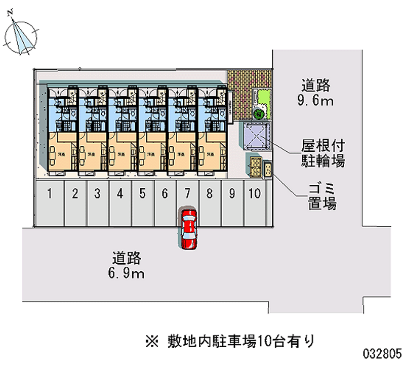 32805 Monthly parking lot