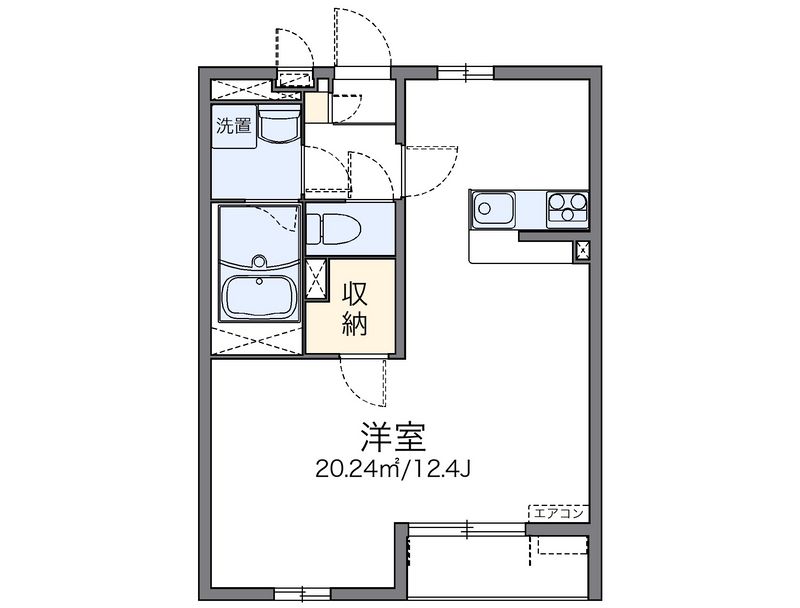 レオネクストパナメーラＫ 間取図