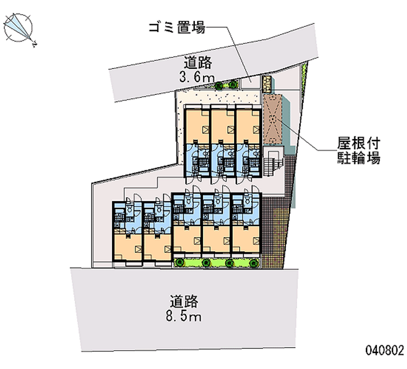 レオパレスアルプス 区画図