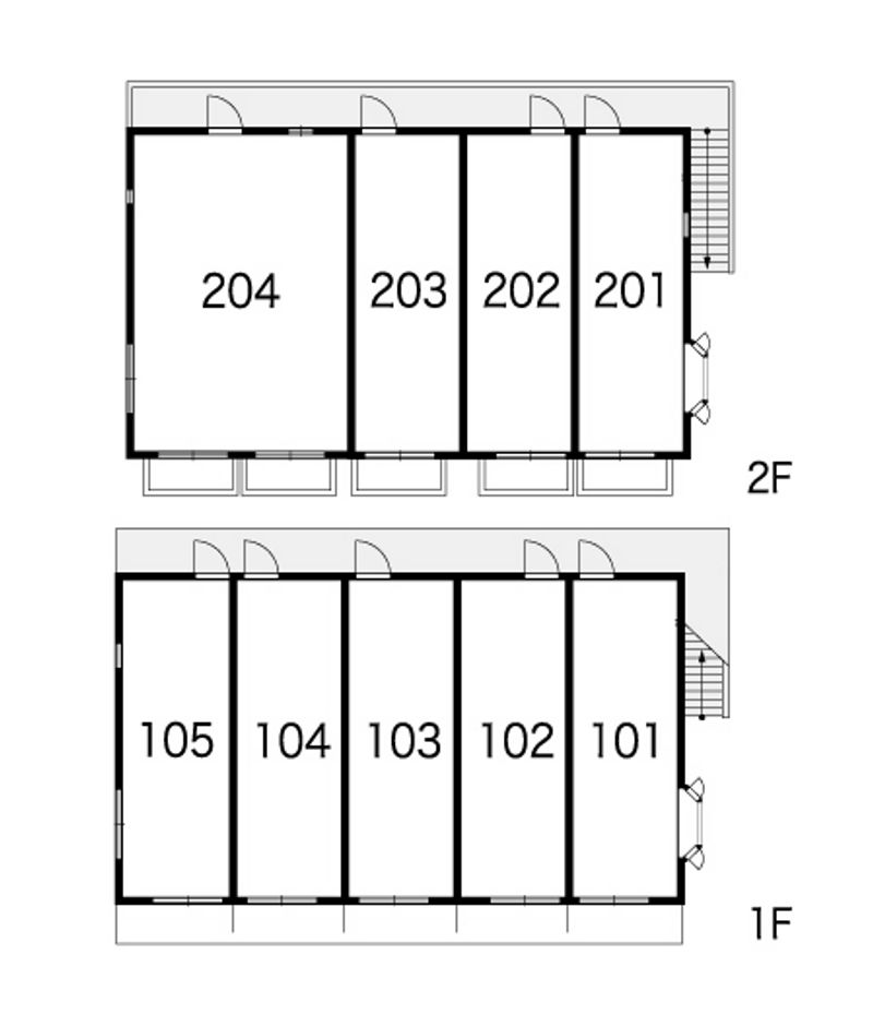 レオパレス多摩センター 間取り配置図