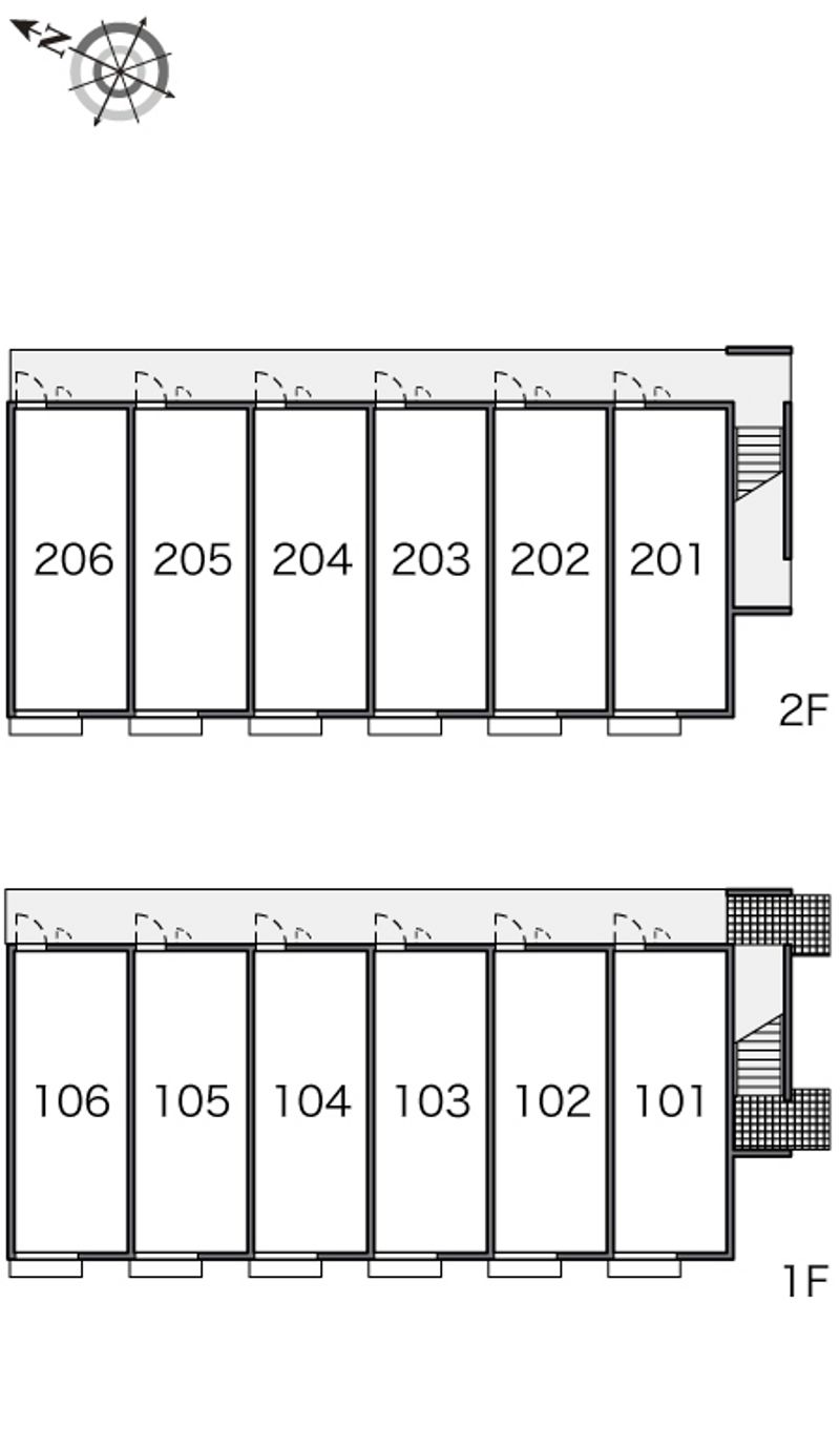 レオネクストエスペランサ 間取り配置図