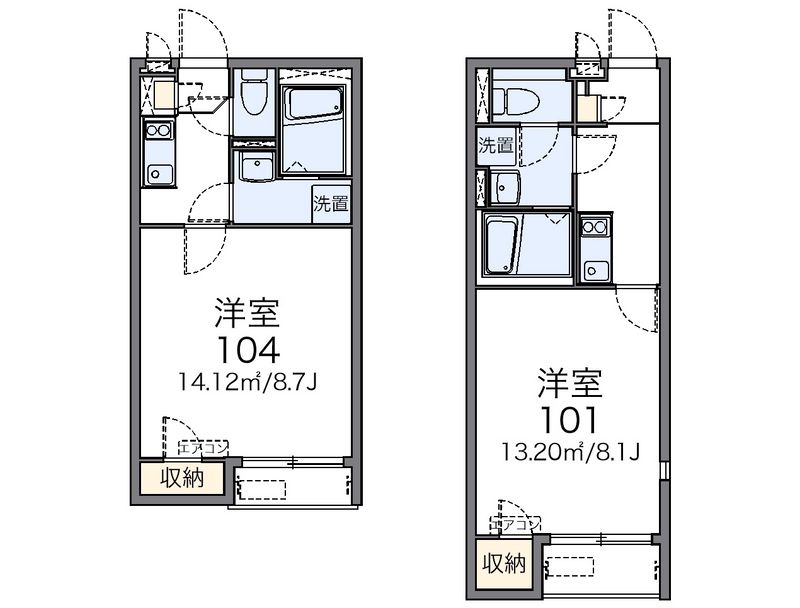 レオネクスト秋桜 間取図
