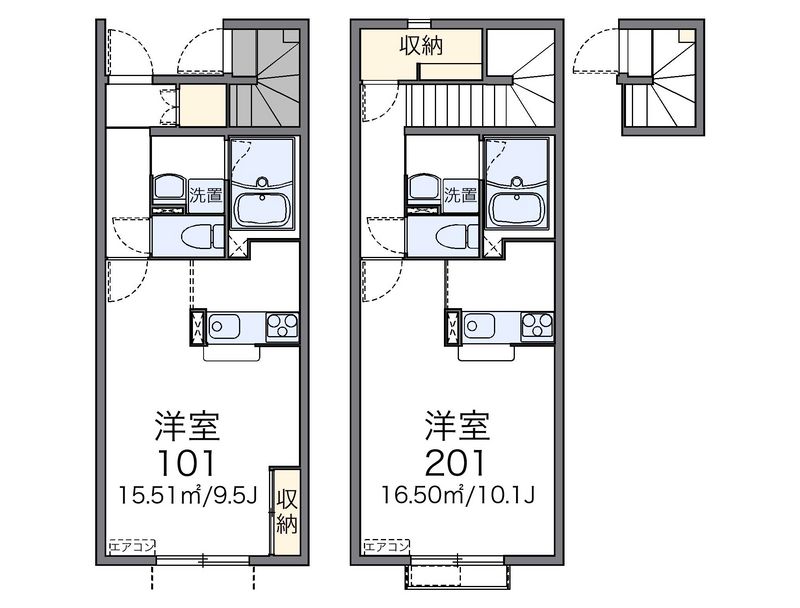 レオネクスト小倉南 間取図