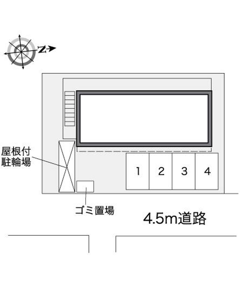 レオパレスクラム 配置図