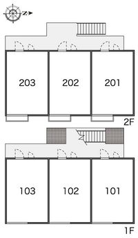 レオパレスＰＲＯＳＰＥＲⅡ 間取配置図