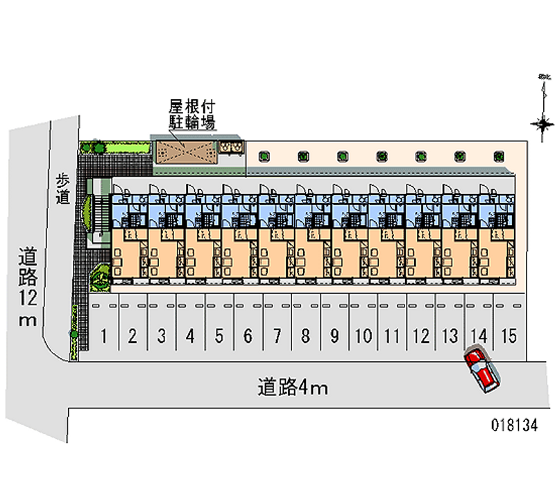 18134月租停车场