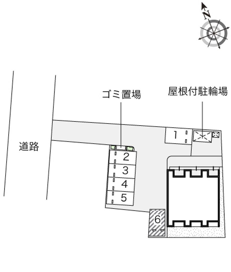 レオネクストヴィラグラン大手Ⅱ 配置図