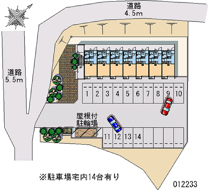 12233月租停车场