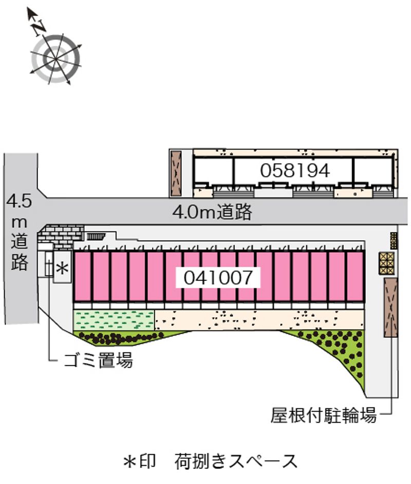 レオパレスエルムトゥプ 配置図