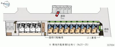 レオパレスコヅチⅢ 月極駐車場