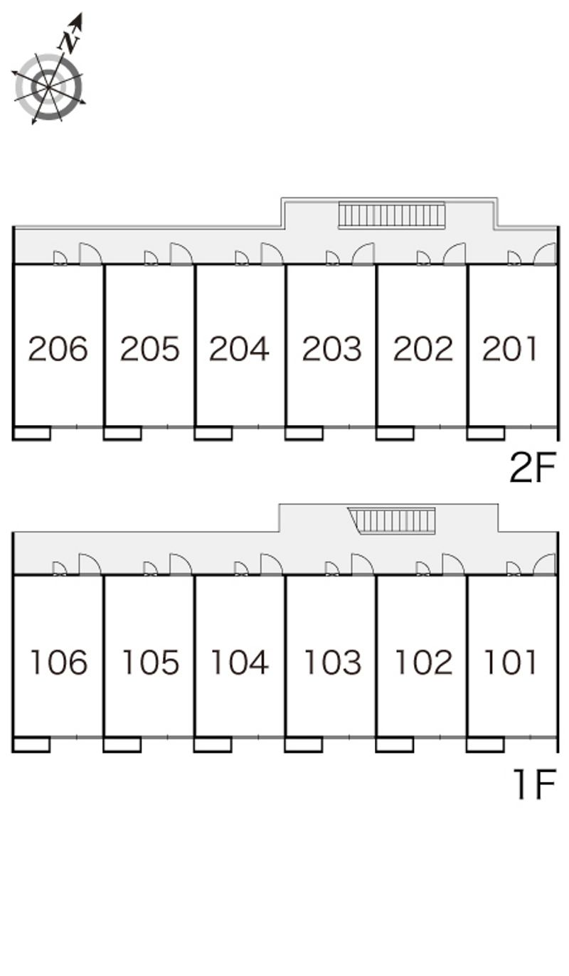 レオパレス要 間取配置図