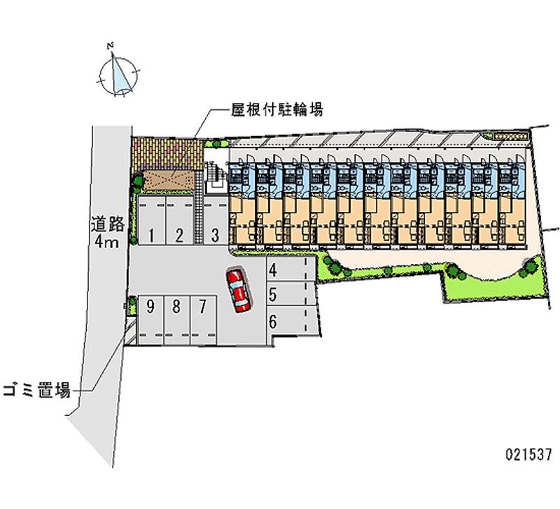 21537月租停車場