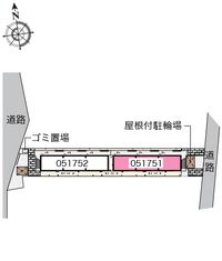 レオパレス矢向Ａ 配置図