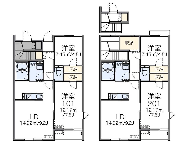 レオネクストペリドⅠ 間取り