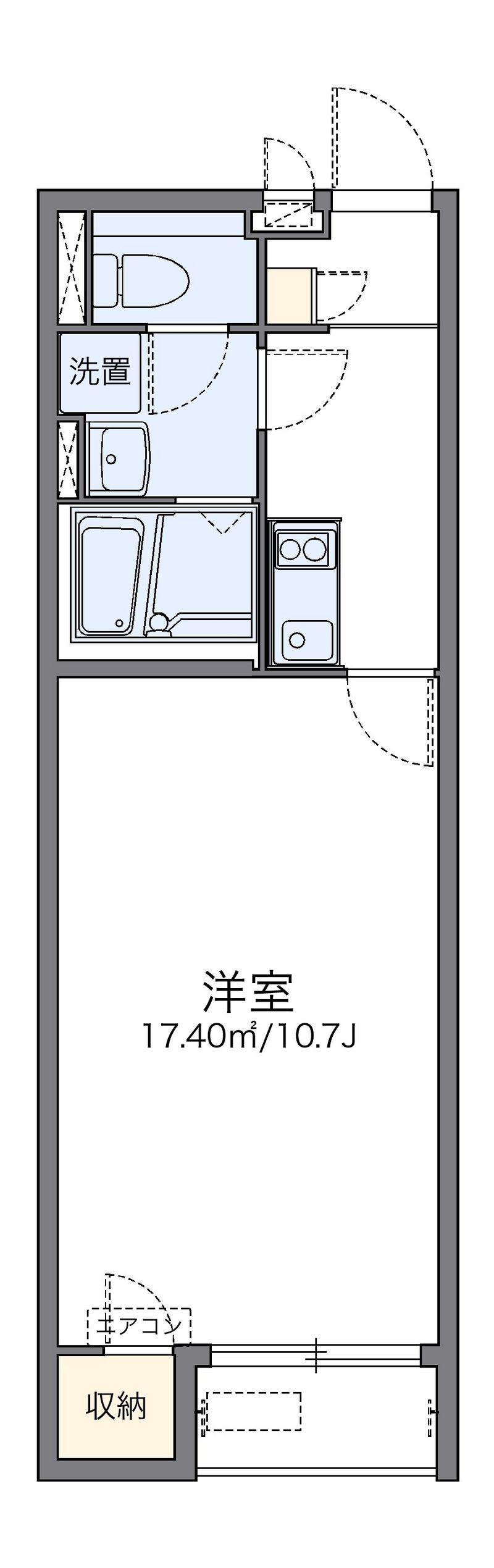 レオネクストパインツリー 間取図