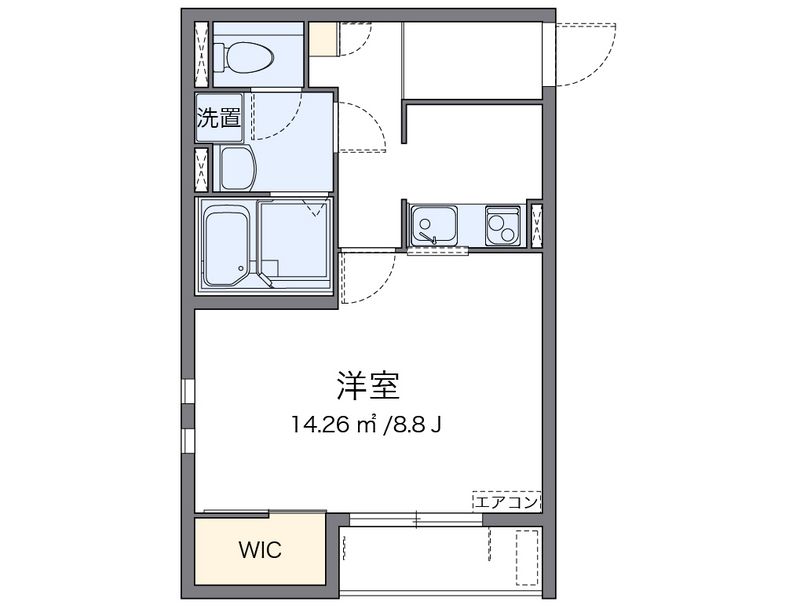 クレイノＦＥＲＩＯ 間取り