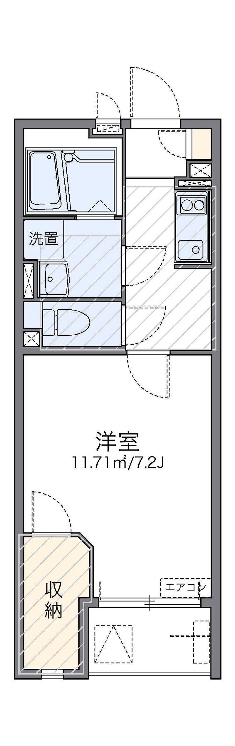 レオネクストラギ　Ⅱ 間取り