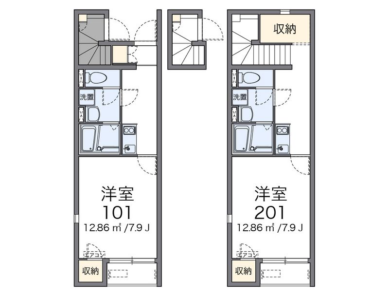 レオネクストシャンデフレーズ 間取図