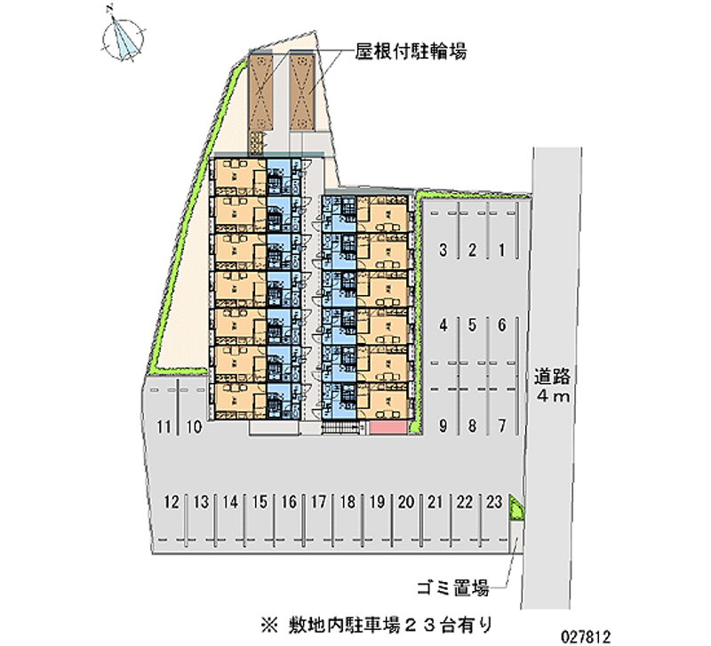 レオパレス福崎 月極駐車場