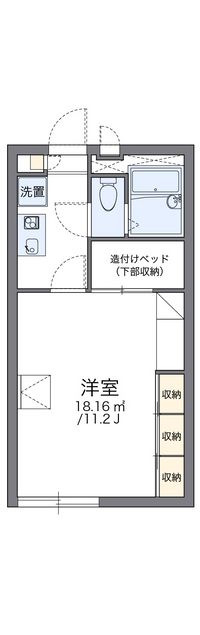 レオパレスＭ’ｓ加古川 間取り図