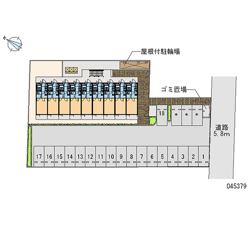 45379月租停车场