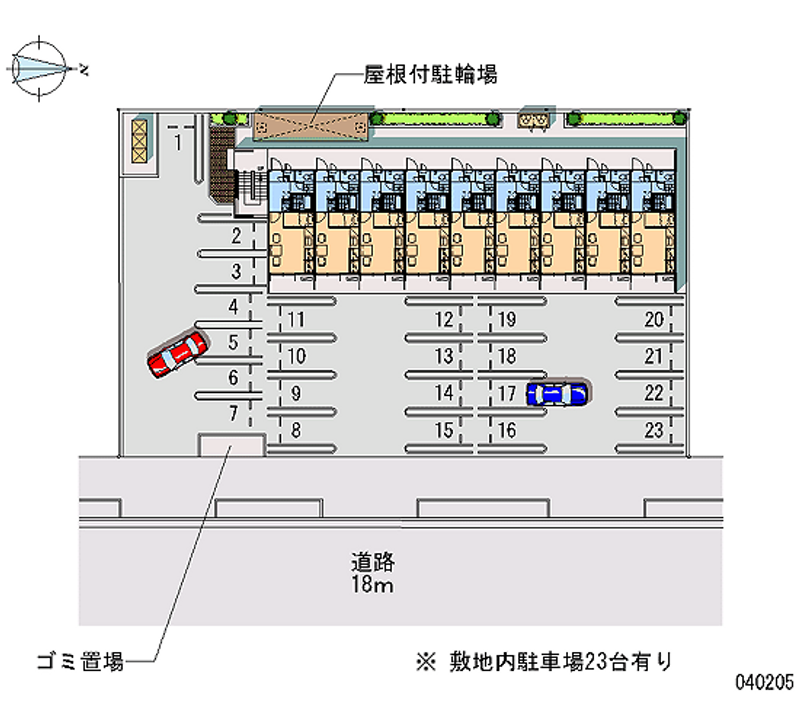 40205 bãi đậu xe hàng tháng