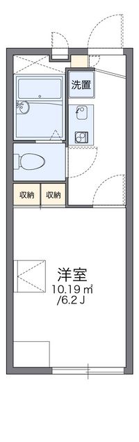 レオパレスピースアベニュー 間取り図