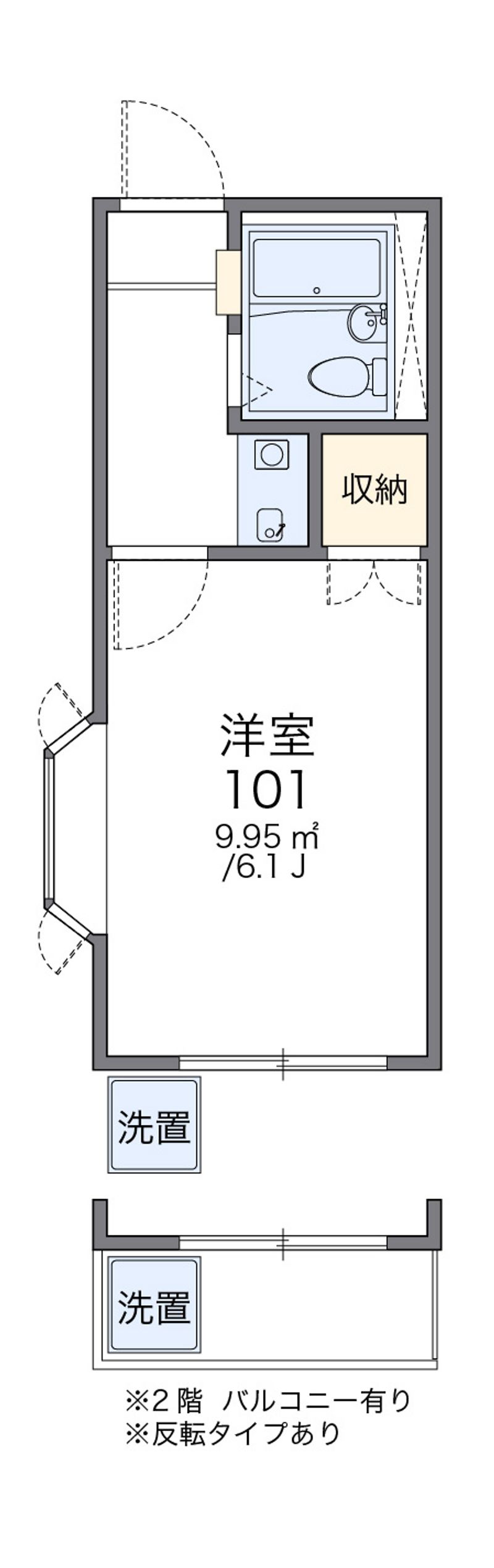 レオパレス日吉第１ 間取図