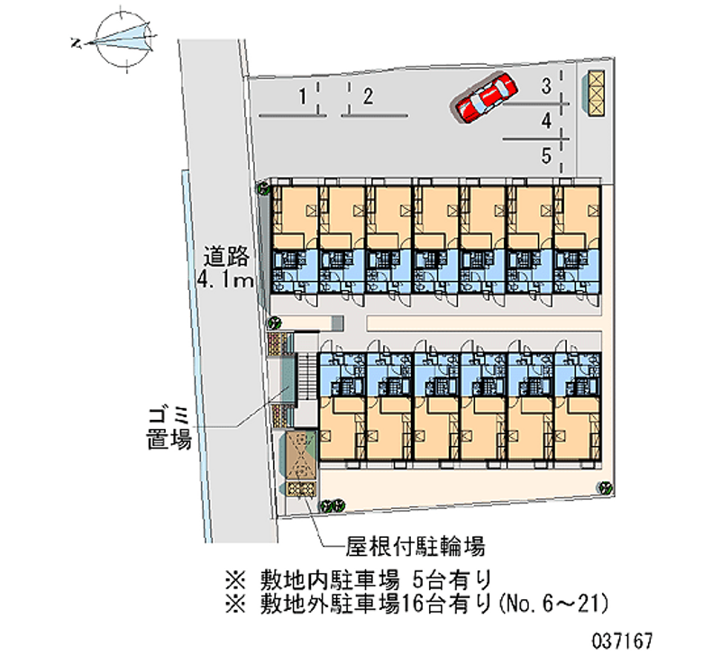 37167 Monthly parking lot