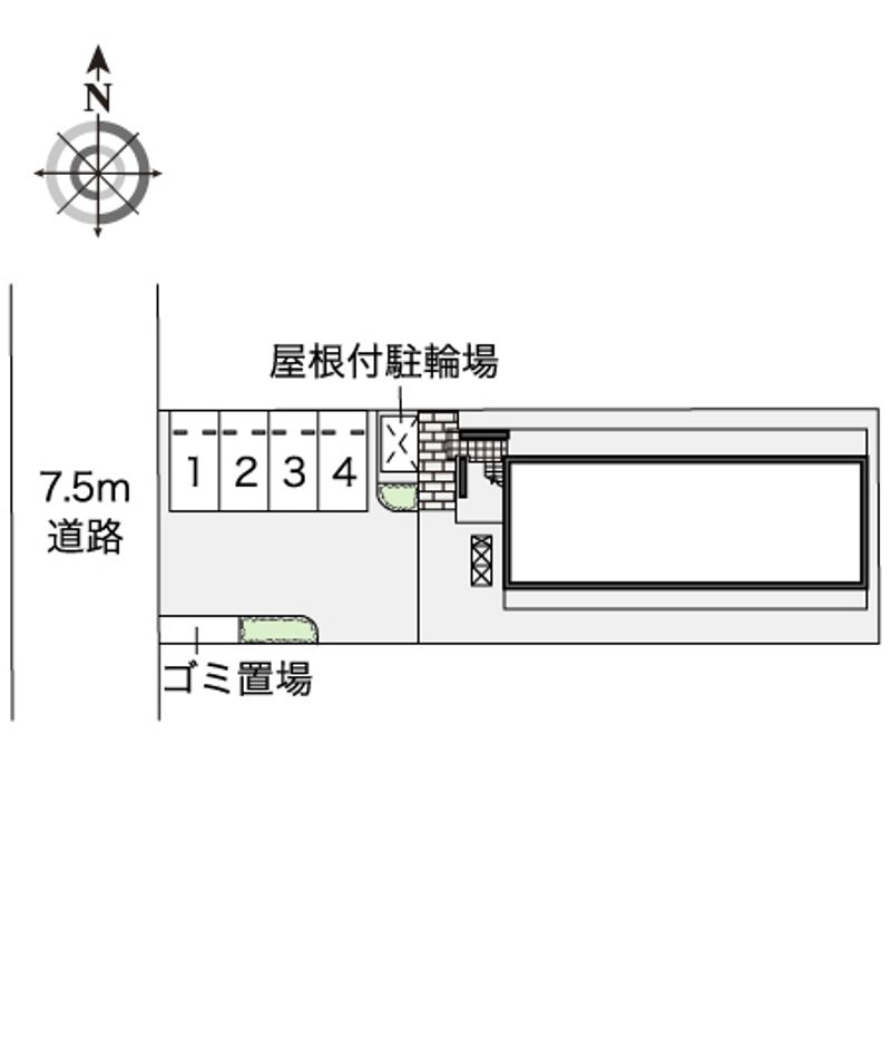 レオパレス橘 配置図