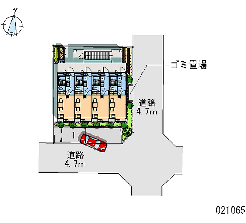 21065 Monthly parking lot