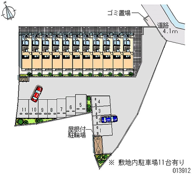 13912月租停車場