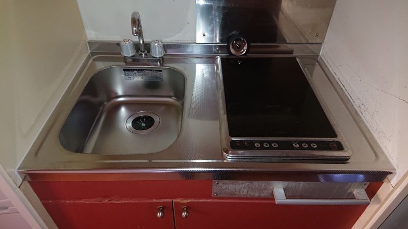 レオパレスプラド キッチン