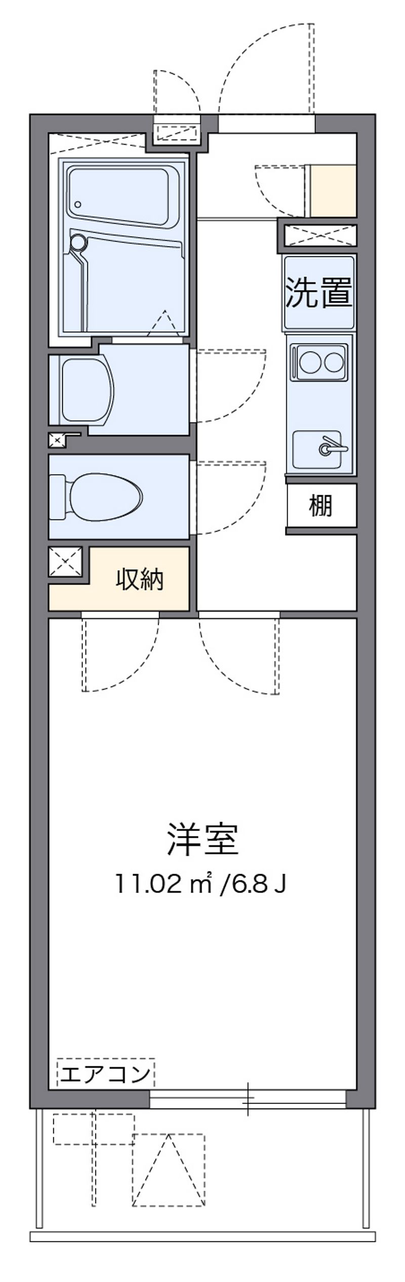 クレイノアリエッタ 間取り