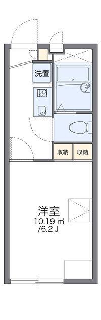 レオパレスカンパネラ 間取り図