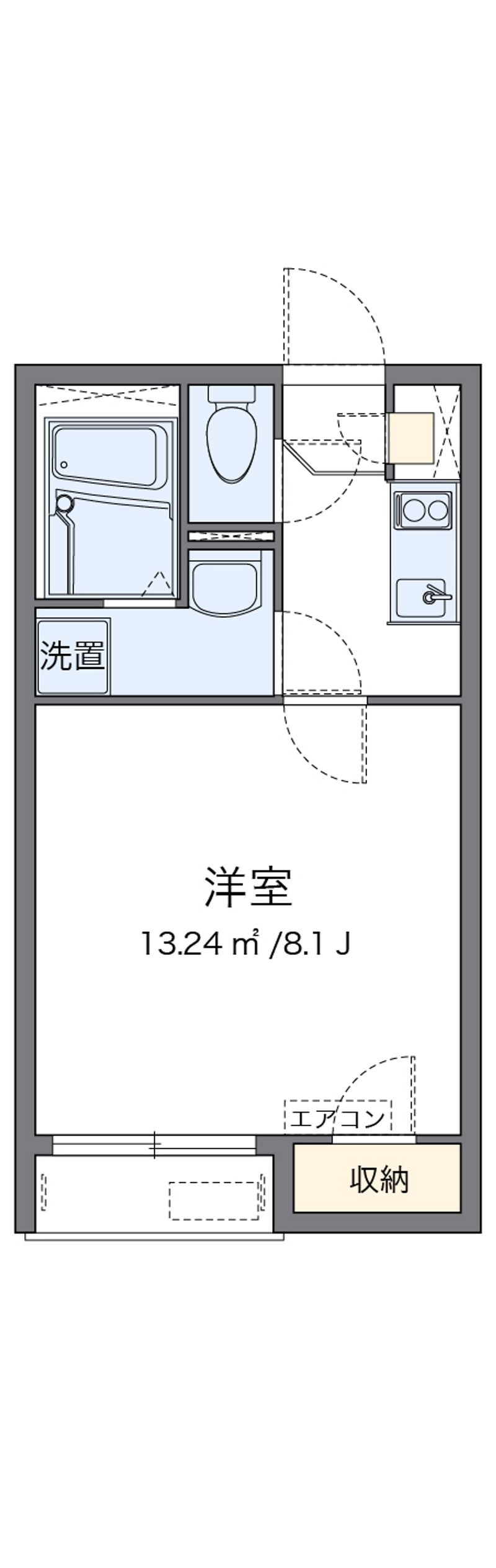 レオネクストＢＬＵＥ 間取り
